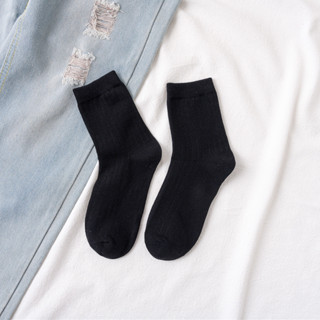 Tất vớ nam nữ cao cổ Hàn Quốc dễ thương (hàng tặng màu ngẫu nhiên)