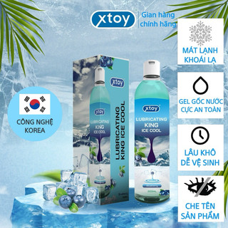 Gel bôi trơn quan hệ XTOY Lubricating king, cảm giác the mát, ấm, lâu khô, siêu trơn, nhiều mùi hương,