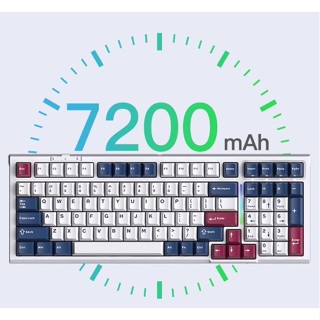 Bàn Phím Cơ Royal Kludge RK R98 Led RGB/ Full Foam/ 3mode/ 7200mAh / không dây chuyên game văn phòng đồ hoạ