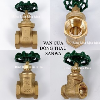 Van Cửa Sanwa Đồng Thau Phi 21 - 27 - 34