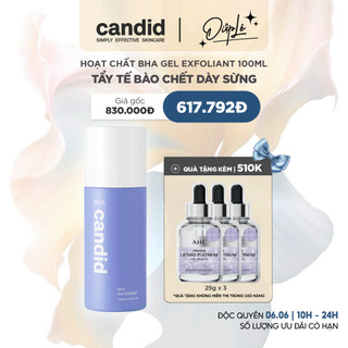  Hoạt Chất BHA Tẩy Tế Bào Chết & Thông Thoáng Lỗ Chân Lông - CANDID BHA Gel Exfoliant 100ml