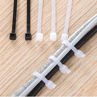 combo 80 dây rút dài 15cm - 20cm - 25cm Trắng