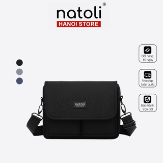 Túi đeo chéo nam nữ Thương hiệu Natoli nhiều ngăn đi chơi đi học cao cấp BST Energetic CrossBag T12