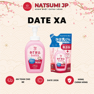 Nước rửa bình sữa arau baby nhật chai 500ml/túi 450ml