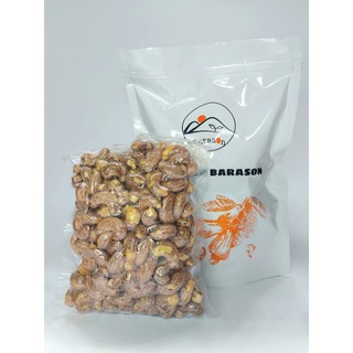 500G HẠT ĐIỀU A CỒ RANG MUỐI VỎ LỤA BARASON - HẠT LỚN NHẤT THẾ GIỚI, THƠM NGON PHÙ HỢP BIẾU TẶNG