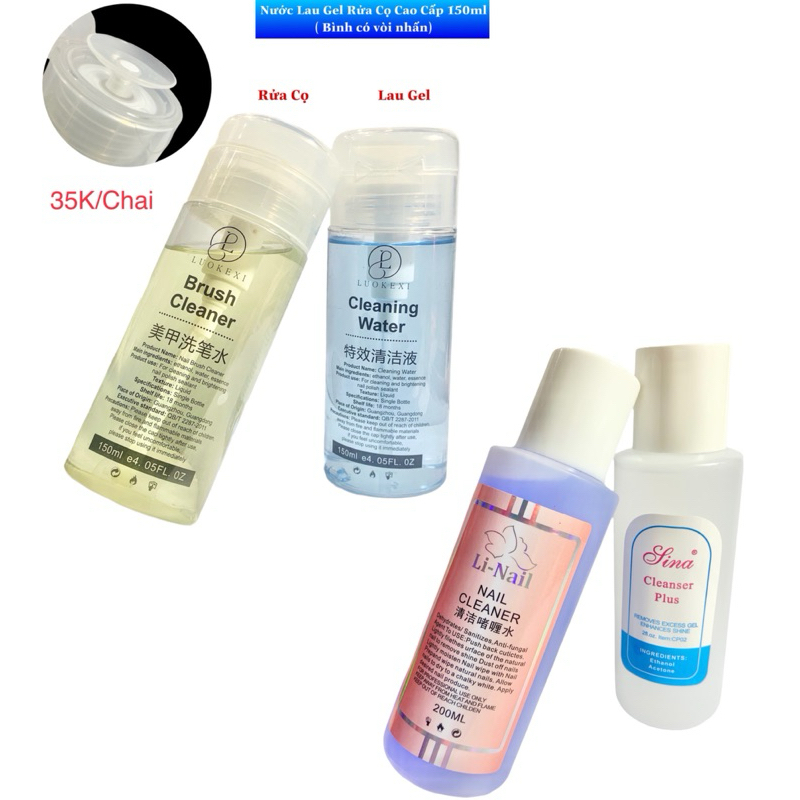 Nước rửa cọ -lau gel cao cấp