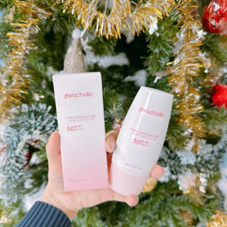  Kem chống nắng Peacholic dạng sáp 60ml nâng tone dưỡng trắng 