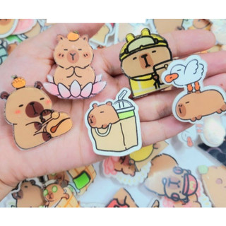 Ghim cài Capy bara nhiều mẫu cute