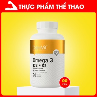 Ostrovit OMEGA3 D3 K2MK7 - Tăng sức đề kháng, tốt cho tim mạch, xương chắc khỏe, chống oxy hóa