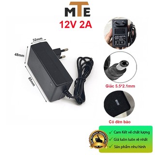 Nguồn adapter 12V 2A jack DC 5.5 * 2.1 mm -  nguồn camera