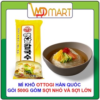 Mỳ khô làm mỳ tương đen Ottogi nhập khẩu Hàn quốc gói 500g