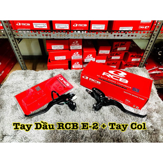 Tay Dầu RCB Chính Hãng + Tay Col Dây E2 Gắn Được Nhiều Loại Xe >>>>