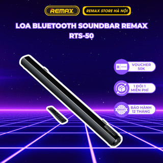 (CHÍNH HÃNG) Loa Bluetooth soundbar REMAX RTS-50  có đèn Led, âm thanh sống động