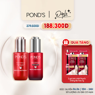  Serum ban ngày đêm Pond's Age Miracle mờ đốm nâu và nếp nhăn với 50X Hexyl-Retinol 30G