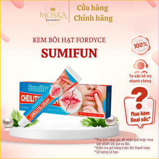 Kem mụn môi, Kem dưỡng môi hạt Sumifun - Son Dưỡng Môi Khô Nứt Nẻ, Bong tróc chăm sóc môi, Khử Thâm Môi 20gr