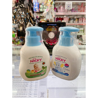Dung dịch tắm gội rôm sảy cao cấp NICKY 225ml