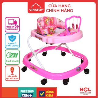 Xe Tập Đi Nhựa Chợ Lớn L3 Con Tôm (Không Nhạc) - M1390A-XTĐ - Dành Cho Bé Từ 6 - 12 Tháng Tuổi