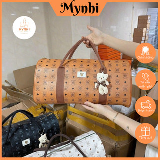 Túi du lịch nam nữ túi trống đựng quần áo size 50cm kèm móc gấu SMN697