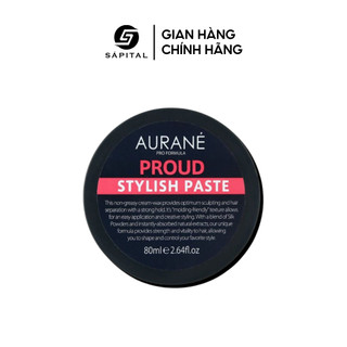 Sáp Vuốt tóc Aurané Proud Stylish Paste 80ml | Sáp Aurane đỏ phù hợp tóc mỏng khô xơ - Chính hãng