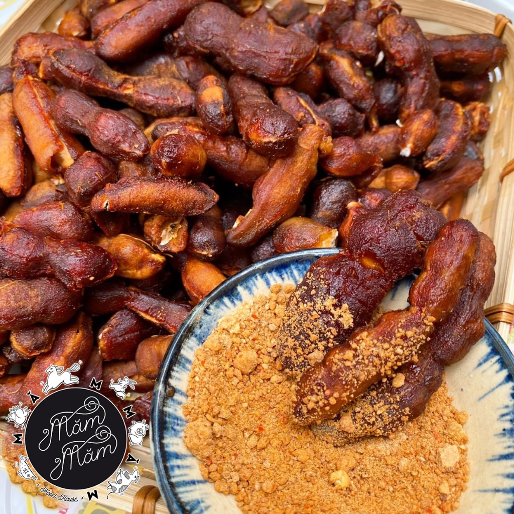 Me Lào Muối Ớt 500gr Chua Ngọt (Kèm Muối)