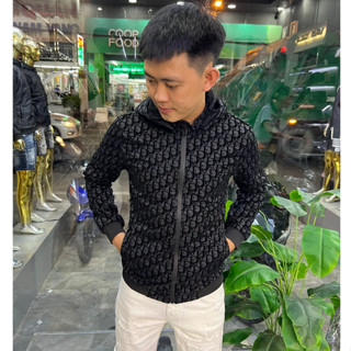 ÁO KHOÁC DÙ 2 LỚP IN LỤA NỔI DIIIORR CAO CẤP