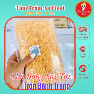 Chà bông sợi tơi dùng trộn bánh tráng Trộn
