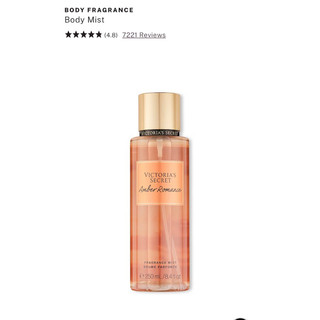 [NEW]Xịt thơm Body mist mùi Amber Romance Victoria’s Secret