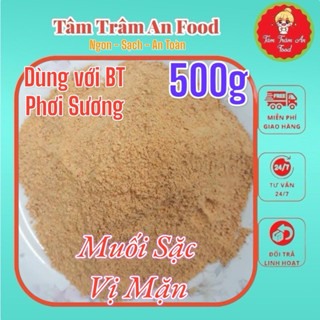 500g muối Sặc Vị mặn gia vị bánh tráng trộn bánh tráng sate tắc