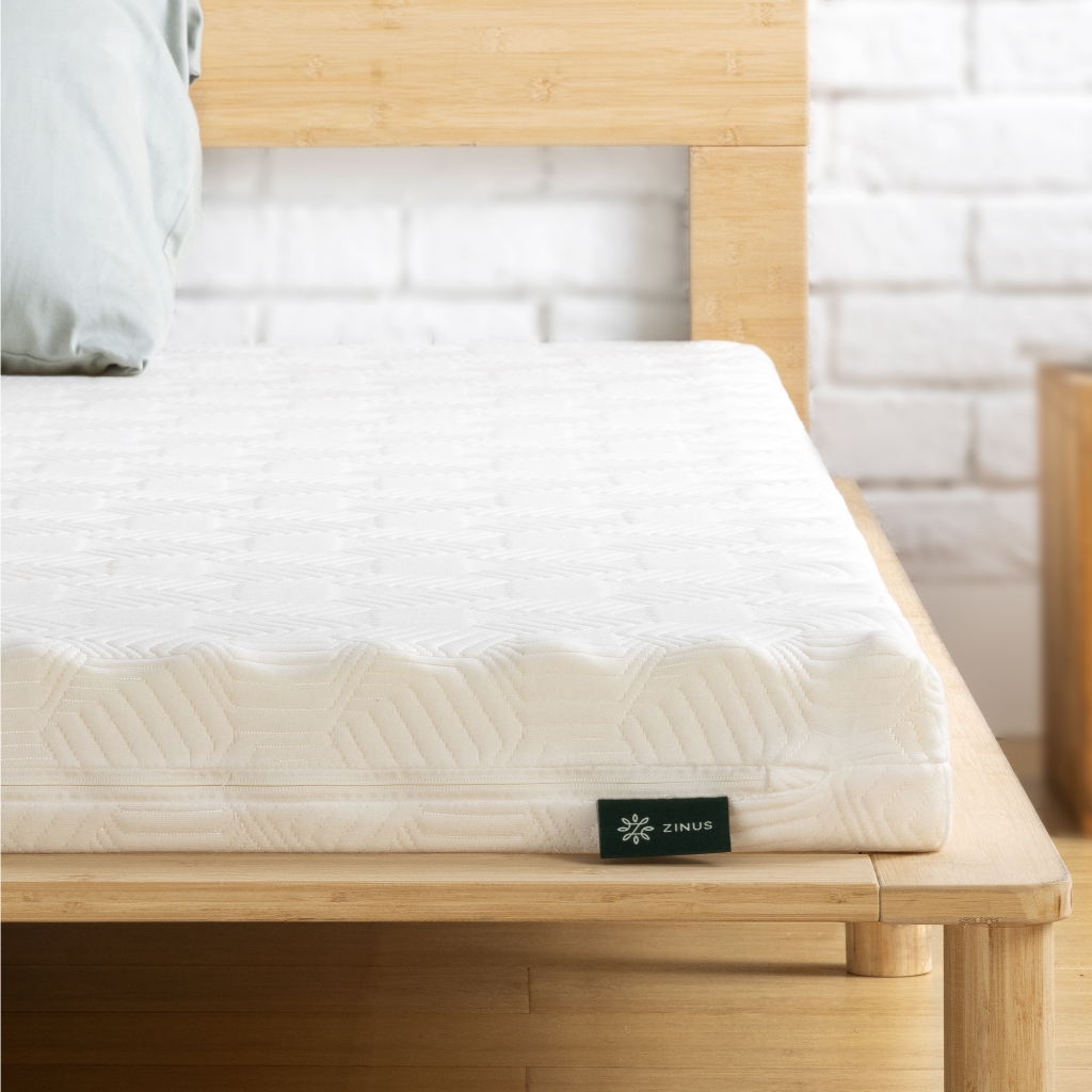 [TẶNG 2 VỎ ÁO GỐI] Nệm Foam Massage Zinus 9cm - Nâng Đỡ Cột Sống, Giảm Nhức Mỏi Toàn Thân & Thoáng Khí | BigBuy360 - bigbuy360.vn