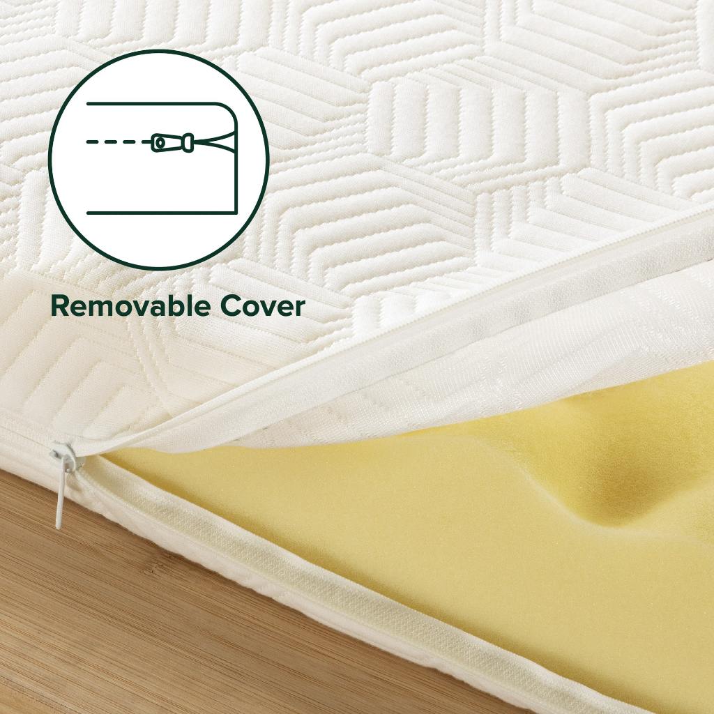[TẶNG 2 VỎ ÁO GỐI] Nệm Foam Massage Zinus 9cm - Nâng Đỡ Cột Sống, Giảm Nhức Mỏi Toàn Thân & Thoáng Khí | BigBuy360 - bigbuy360.vn