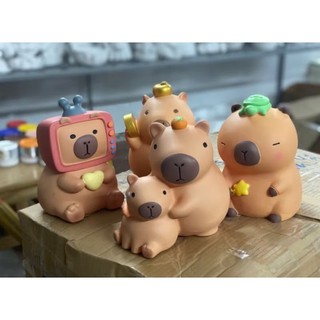 CAPYBARA tượng thạch cao tô màu cho trẻ