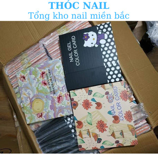 Sổ 120 ô trưng bày móng mẫu sơn gel ,móng gắn sổ 120 ô