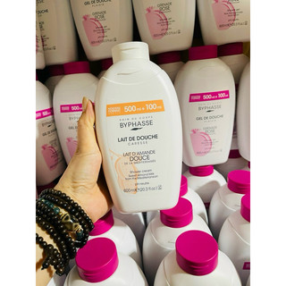 Gel tắm Byphasse hạnh nhân và sữa 600ml