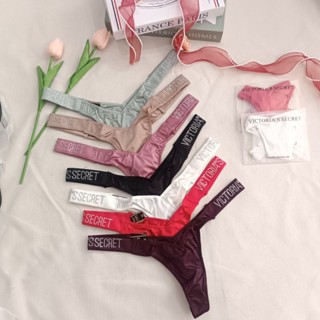  Quần lót chất lụa đính đá hàng xuất hãng Victoria's Secret  K1T2RD01  