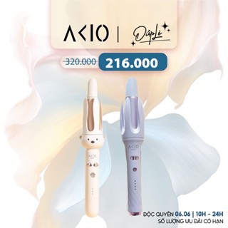 [livetream] Máy uốn tóc tự động AKIO beauty x2 ceramic