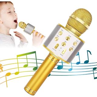 Mic Hát Karaoke Cầm Tay Không Dây - Micro Karaoke Bluetooth Bảo Hành 12 Tháng