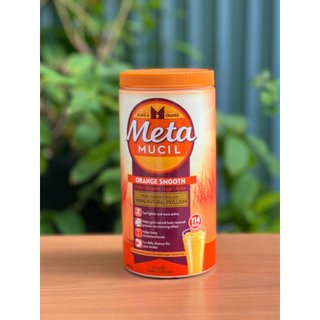 Bột cam bổ sung chất xơ Metamucil fiber 673g no added sugar hàng Úc