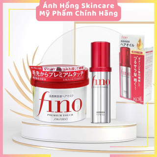 Kem ủ tóc cao cấp fino premium touch b 230g + dầu dưỡng tóc cao cấp fino premium touch hair oil b 70ml