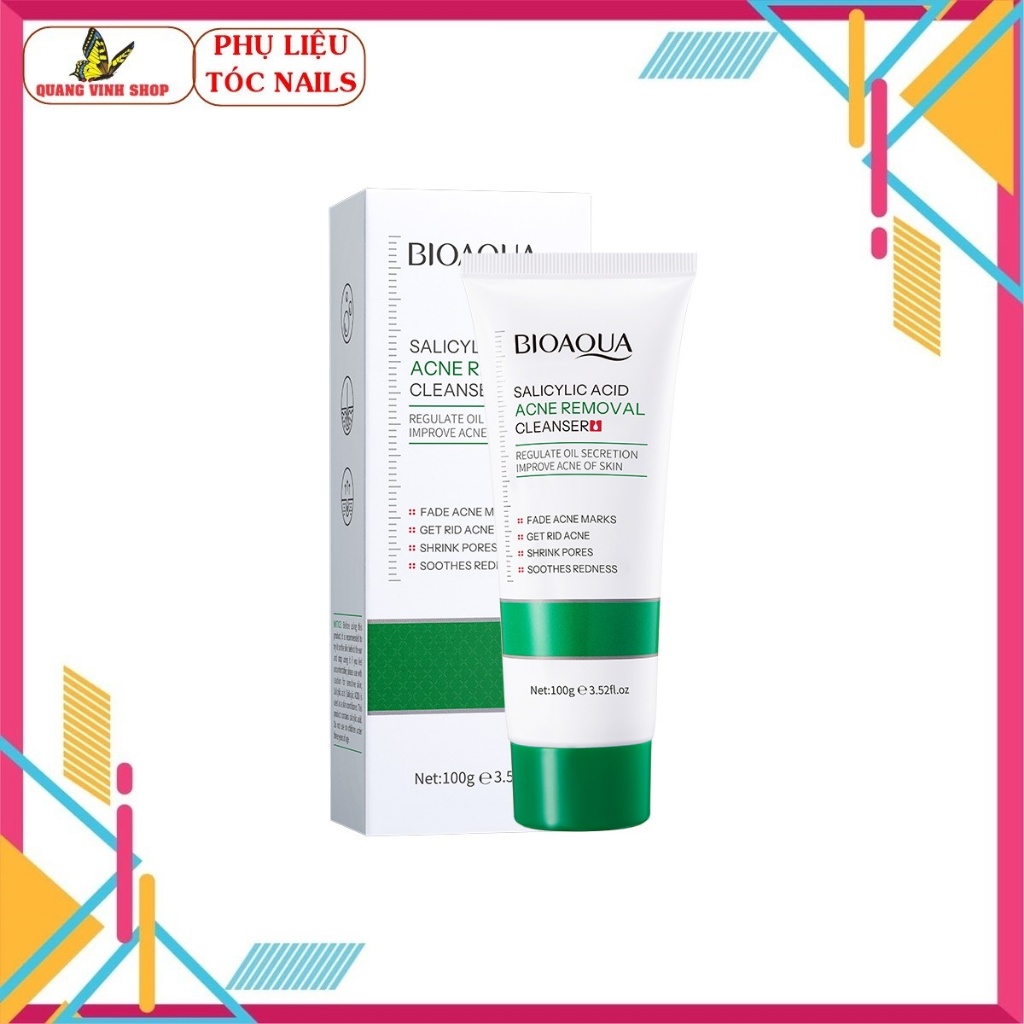 Sữa rửa mặt Bioaqua 100g