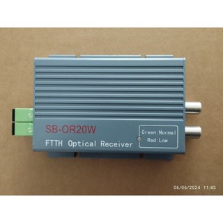 1 BỘ THU QUANG MINI NODE CATV + MẠNG INTERNET MODEL: SB-OR20W HÃNG SIMBA HÀNG LOẠI 1