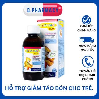 Siro fitobimbi isilax hỗ trợ giảm táo bón 6 trong 1 cho trẻ chai 200ml