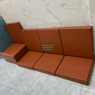 Nệm lót ghế ngồi KTP simili dày 10cm size 40x40