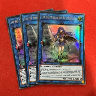 [Thẻ Bài Yugioh Chính Hãng] Lib the World Key Blademaster