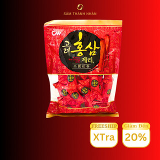Kẹo hồng sâm dẻo hàn quốc cw gói 350g