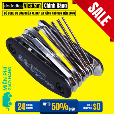 Bộ Lục Giác Đa Năng Sửa Xe Đạp Thể Thao - Hàng Chính Hãng Dododios