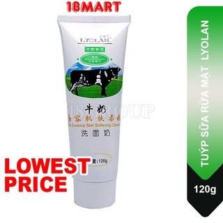 Sữa rữa mặt trắng da con bò lyolan