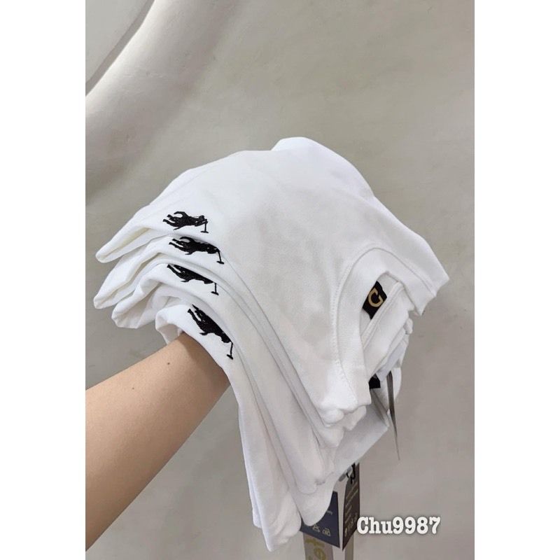 Áo Phông Nữ Cotton Tàu Thêu Ngựa Cổ Tròn Form Rộng Siêu Hot MA911 | BigBuy360 - bigbuy360.vn