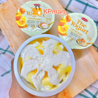 Kem sữa chua dẻo quýt mật ong Hàn Quốc Lavelee The Yogurt Yuzu and Honey 180ML