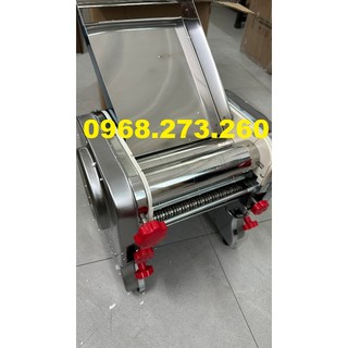 Máy cán bột bánh bao chạy điện FKM200
