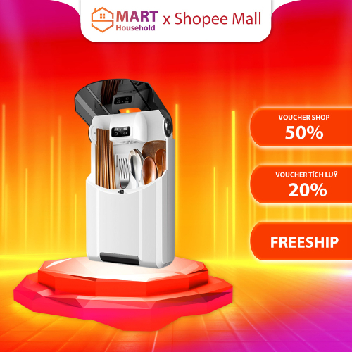 Máy sấy khử khuẩn đũa, Hộp sấy đũa thìa khử khuẩn khử trùng, diệt vi khuẩn an toàn cho mọi nhà